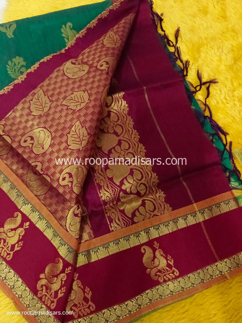 KALYANI SILK READYMADE ரெடிமேட் மடிசார்-READYMADE MADISAR WITHOUT BLOUSE PIECE - Image 2