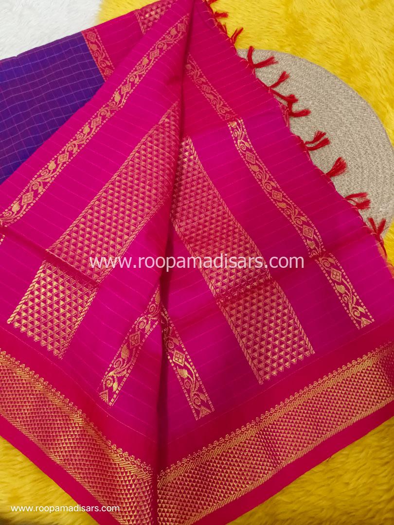 KALYANI SILK READYMADE ரெடிமேட் மடிசார் -READYMADE MADISAR WITHOUT BLOUSE PIECE - Image 2