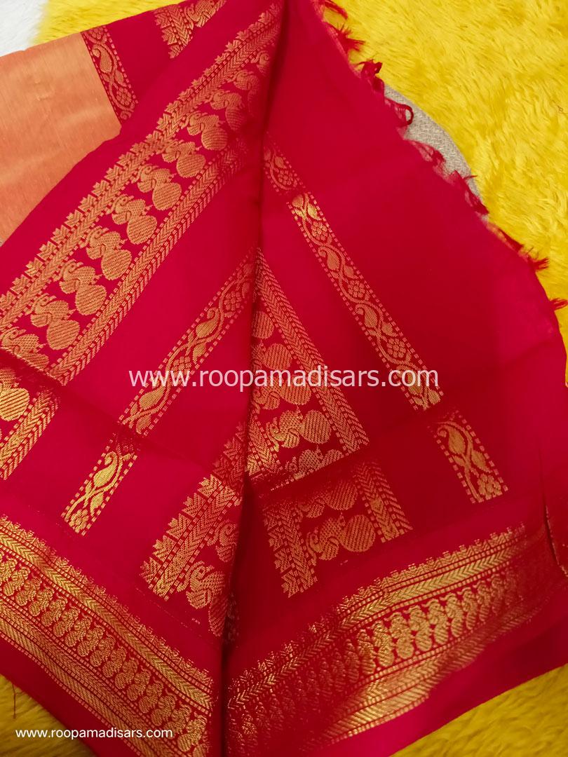KALYANI SILK READYMADE ரெடிமேட் மடிசார்-READYMADE MADISAR WITHOUT BLOUSE PIECE - Image 2