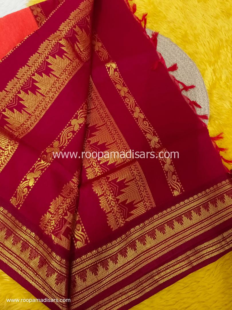KALYANI SILK READYMADE ரெடிமேட் மடிசார்-READYMADE MADISAR WITHOUT BLOUSE PIECE - Image 2