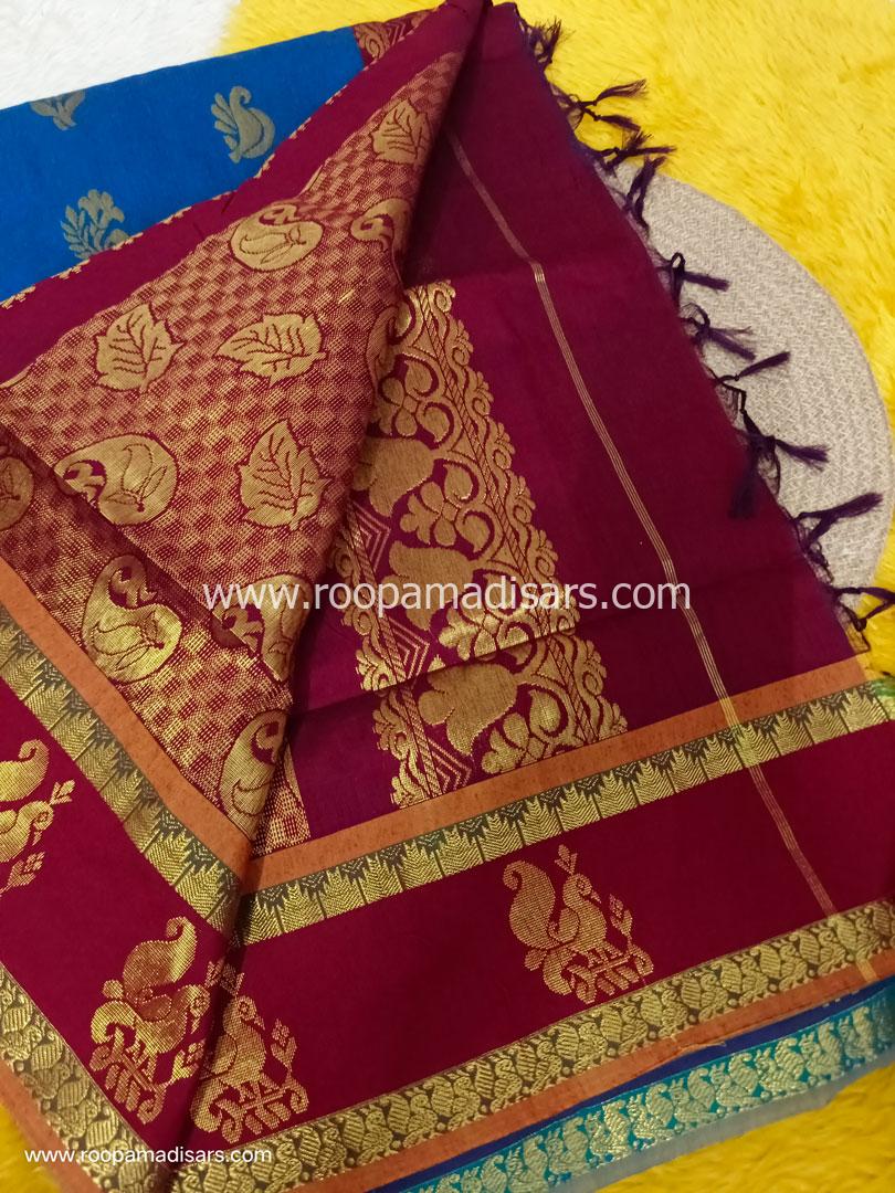 KALYANI SILK READYMADE ரெடிமேட் மடிசார்-READYMADE MADISAR WITHOUT BLOUSE PIECE - Image 2