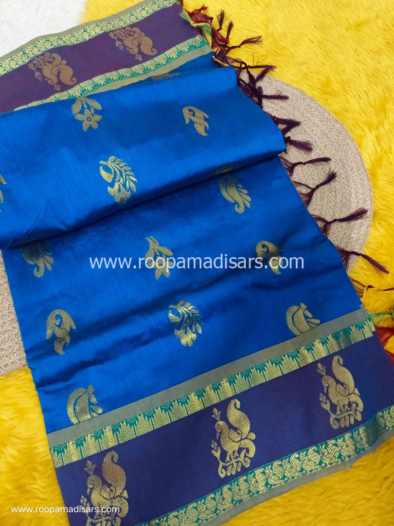 KALYANI SILK READYMADE ரெடிமேட் மடிசார்-READYMADE MADISAR WITHOUT BLOUSE PIECE