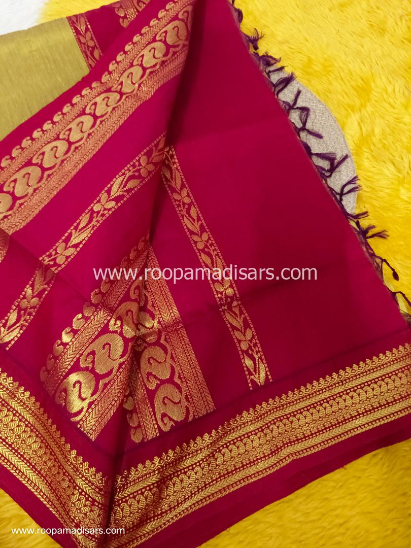 KALYANI SILK READYMADE ரெடிமேட் மடிசார்-READYMADE MADISAR WITHOUT BLOUSE PIECE - Image 2