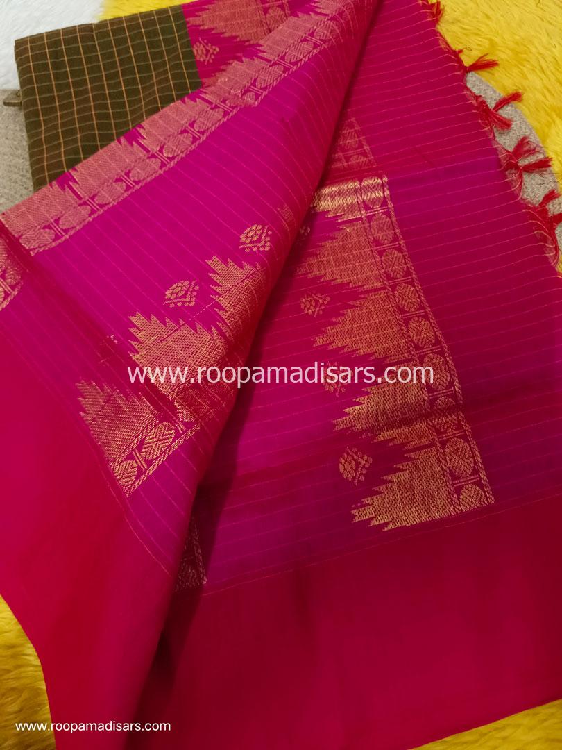 KALYANI SILK READYMADE ரெடிமேட் மடிசார் -READYMADE MADISAR WITHOUT BLOUSE PIECE - Image 2