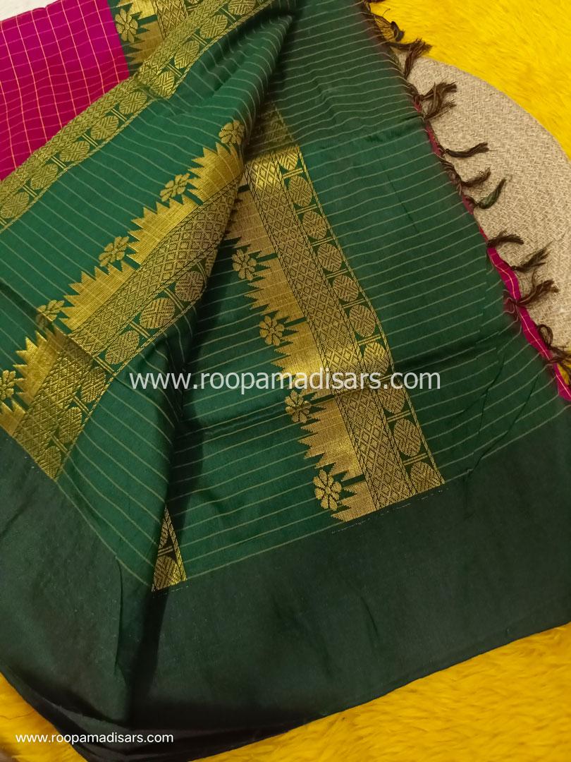 KALYANI SILK READYMADE ரெடிமேட் மடிசார் -READYMADE MADISAR WITHOUT BLOUSE PIECE - Image 3