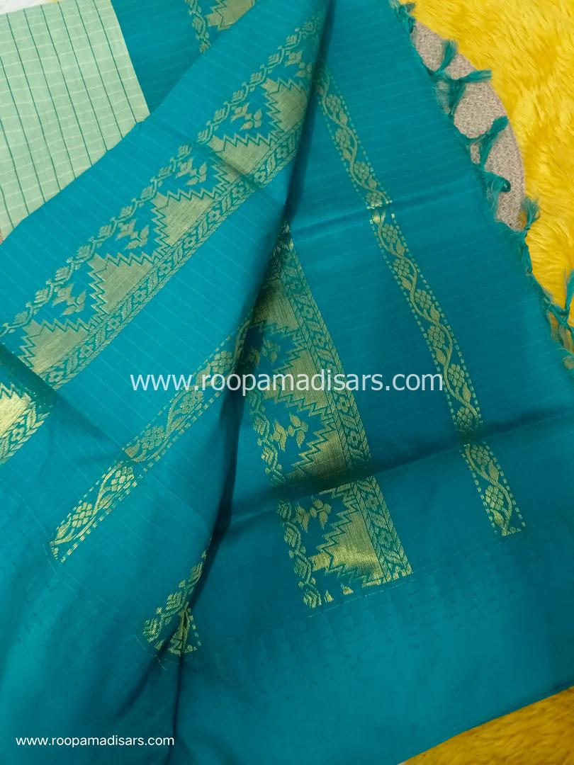 KALYANI SILK READYMADE ரெடிமேட் மடிசார் -READYMADE MADISAR WITHOUT BLOUSE PIECE - Image 3