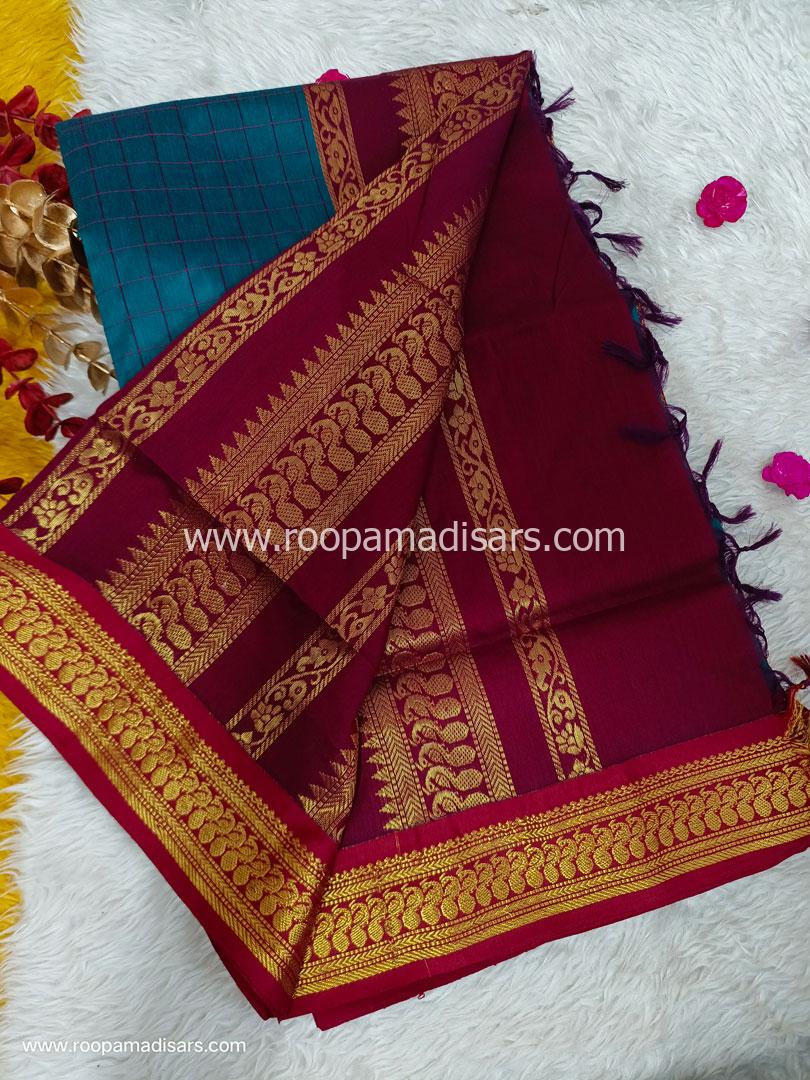 KALYANI SILK READYMADE ரெடிமேட் மடிசார் -READYMADE MADISAR WITHOUT BLOUSE PIECE - Image 3