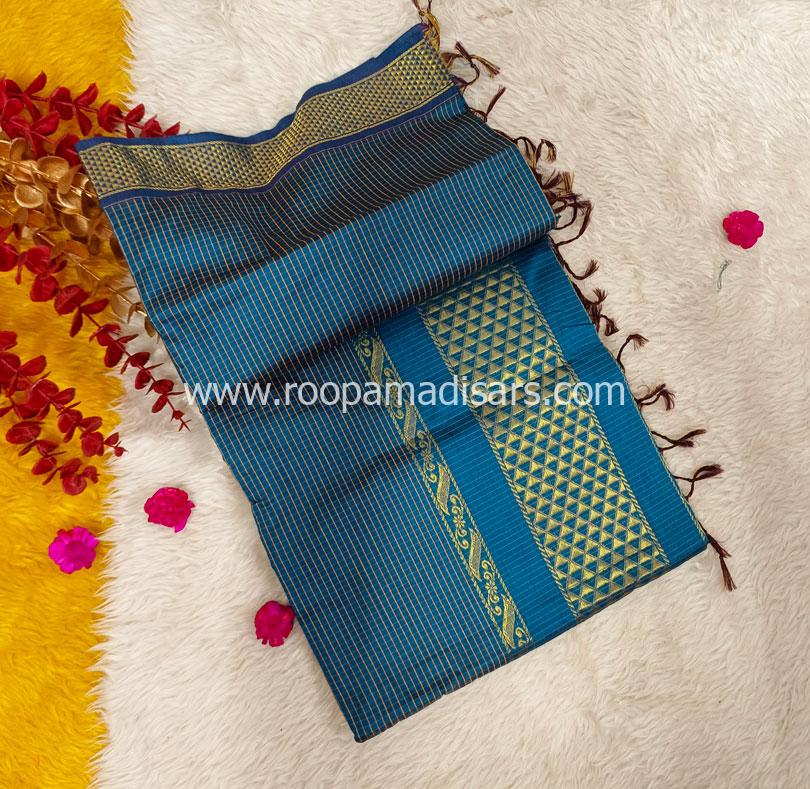 KALYANI SILK READYMADE ரெடிமேட் மடிசார் -READYMADE MADISAR WITHOUT BLOUSE PIECE - Image 2