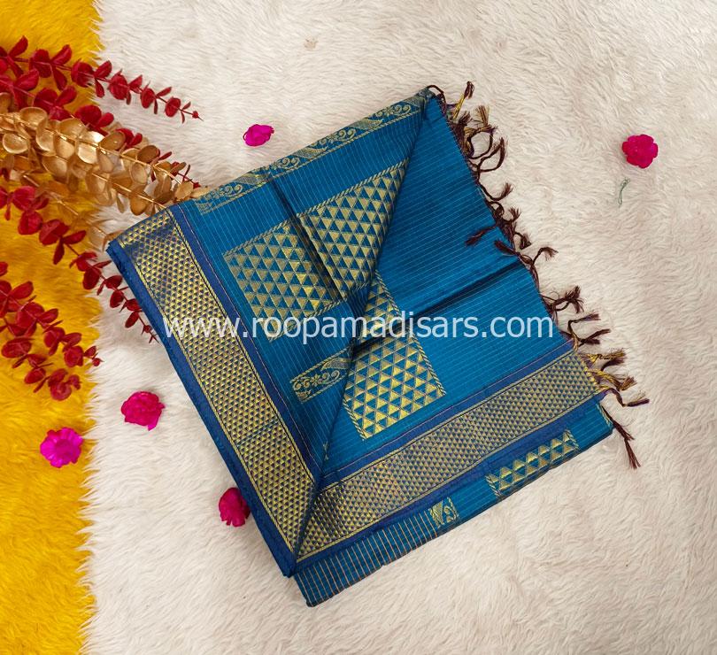 KALYANI SILK READYMADE ரெடிமேட் மடிசார் -READYMADE MADISAR WITHOUT BLOUSE PIECE - Image 3