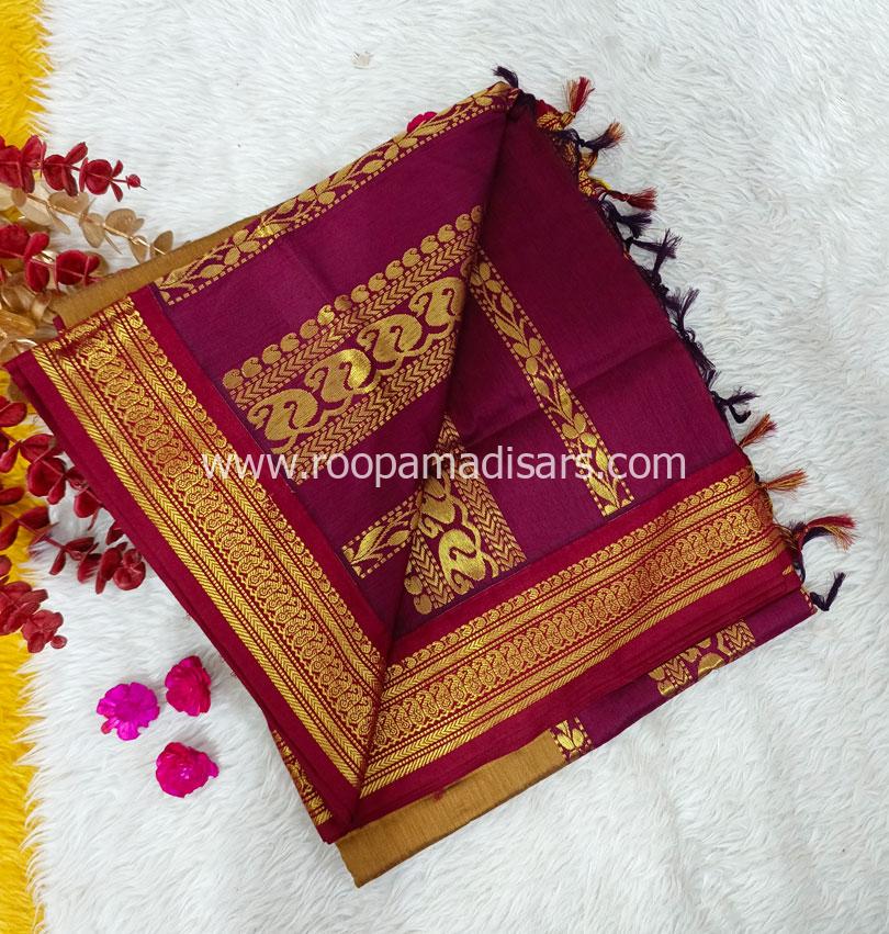 KALYANI SILK READYMADE ரெடிமேட் மடிசார் -READYMADE MADISAR WITHOUT BLOUSE PIECE - Image 3