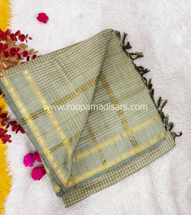 KALYANI SILK READYMADE ரெடிமேட் மடிசார் -READYMADE MADISAR WITHOUT BLOUSE PIECE - Image 3