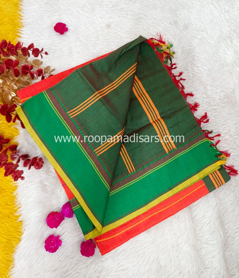 KALYANI SILK READYMADE ரெடிமேட் மடிசார் -READYMADE MADISAR WITHOUT BLOUSE PIECE - Image 3