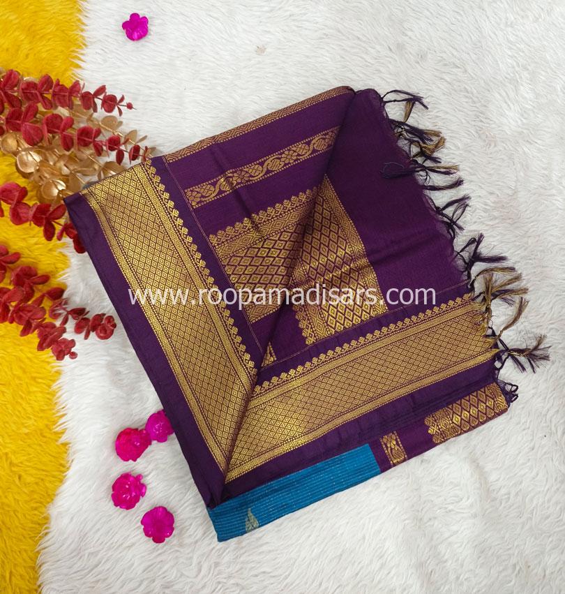KALYANI SILK READYMADE ரெடிமேட் மடிசார் -READYMADE MADISAR WITHOUT BLOUSE PIECE - Image 3
