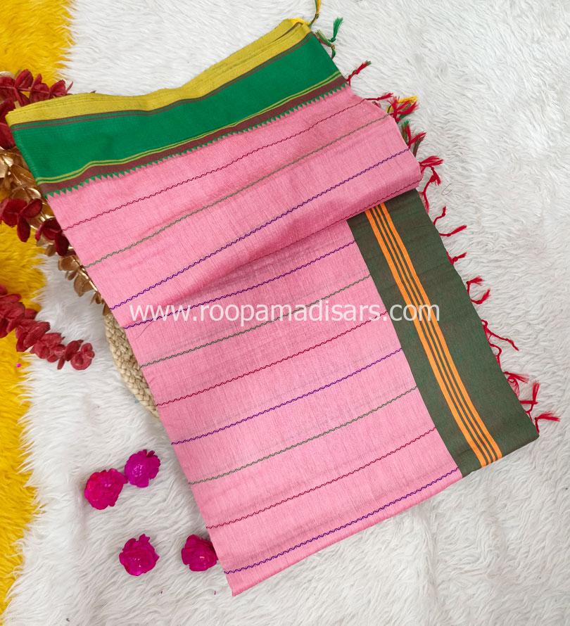 KALYANI SILK READYMADE ரெடிமேட் மடிசார் -READYMADE MADISAR WITHOUT BLOUSE PIECE - Image 2