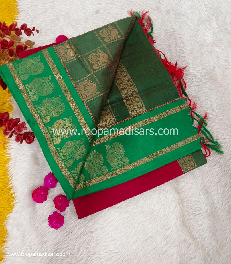 KALYANI SILK READYMADE ரெடிமேட் மடிசார் -READYMADE MADISAR WITHOUT BLOUSE PIECE - Image 3