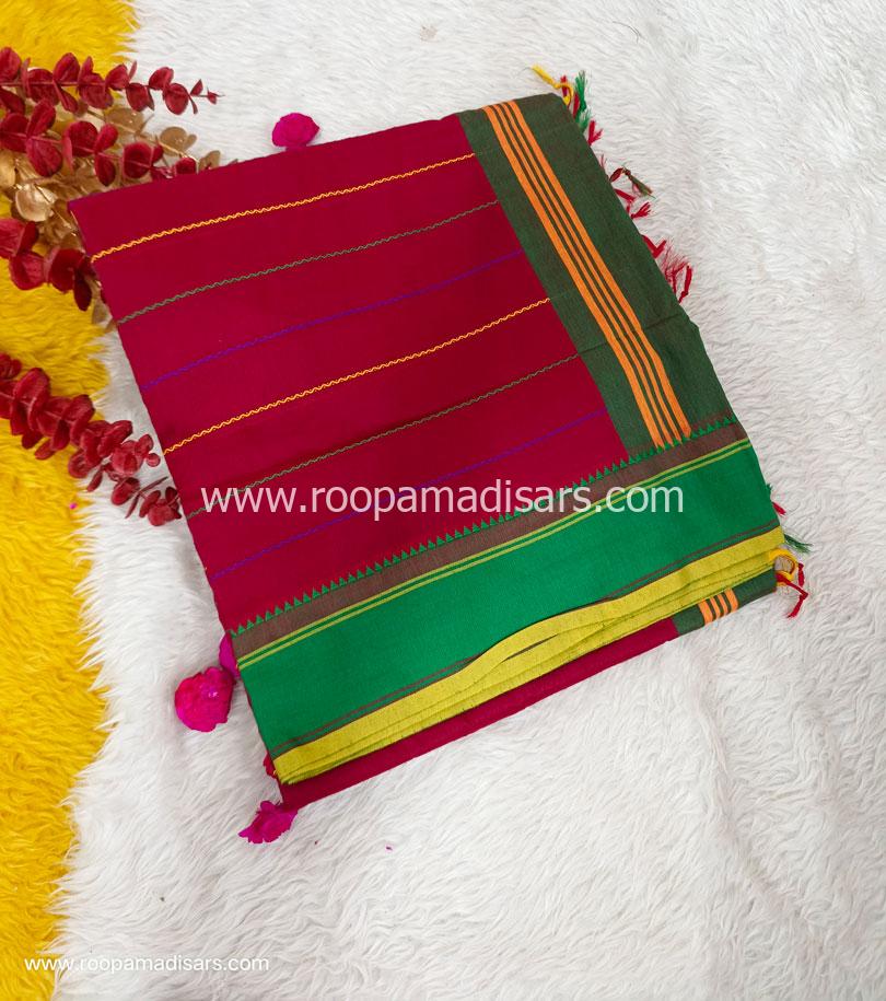 KALYANI SILK READYMADE ரெடிமேட் மடிசார் -READYMADE MADISAR WITHOUT BLOUSE PIECE