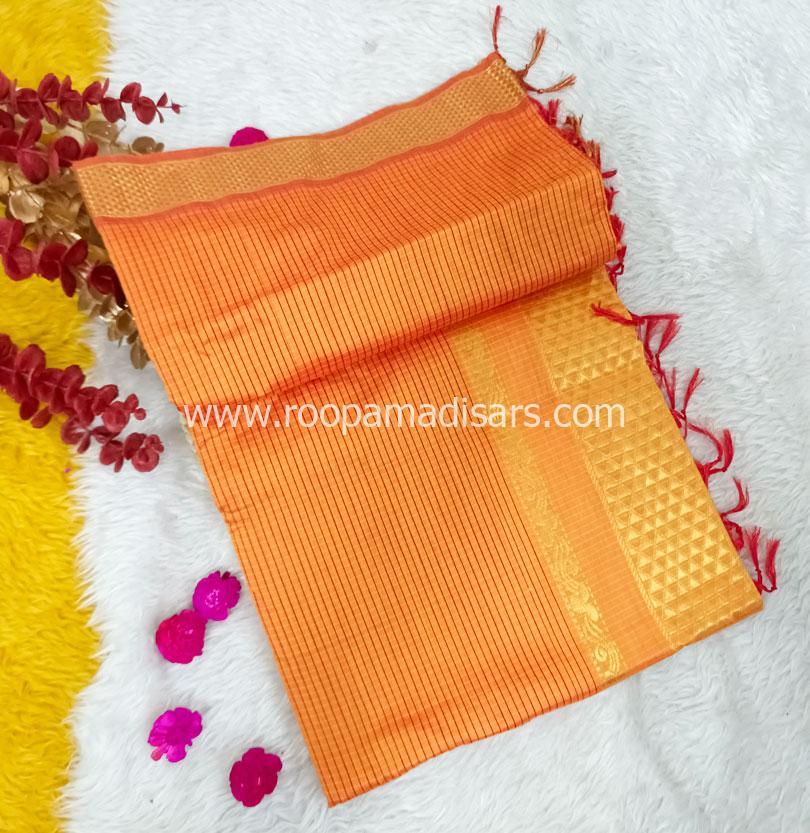 KALYANI SILK READYMADE ரெடிமேட் மடிசார் -READYMADE MADISAR WITHOUT BLOUSE PIECE - Image 2