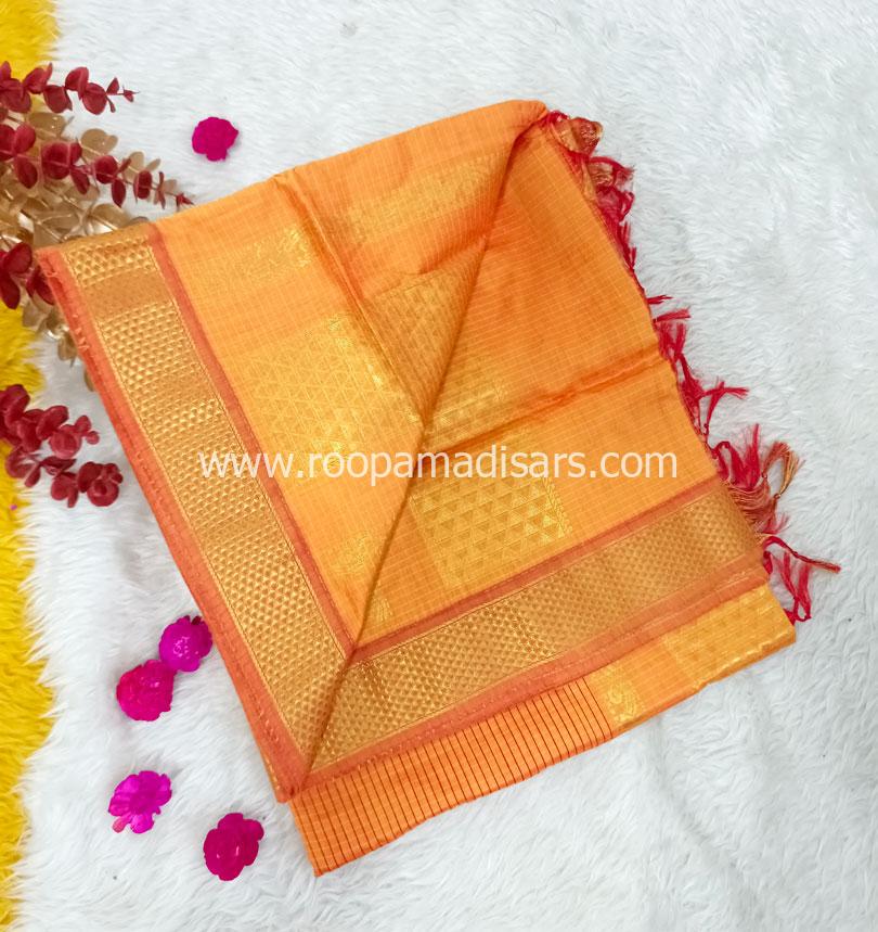 KALYANI SILK READYMADE ரெடிமேட் மடிசார் -READYMADE MADISAR WITHOUT BLOUSE PIECE - Image 3