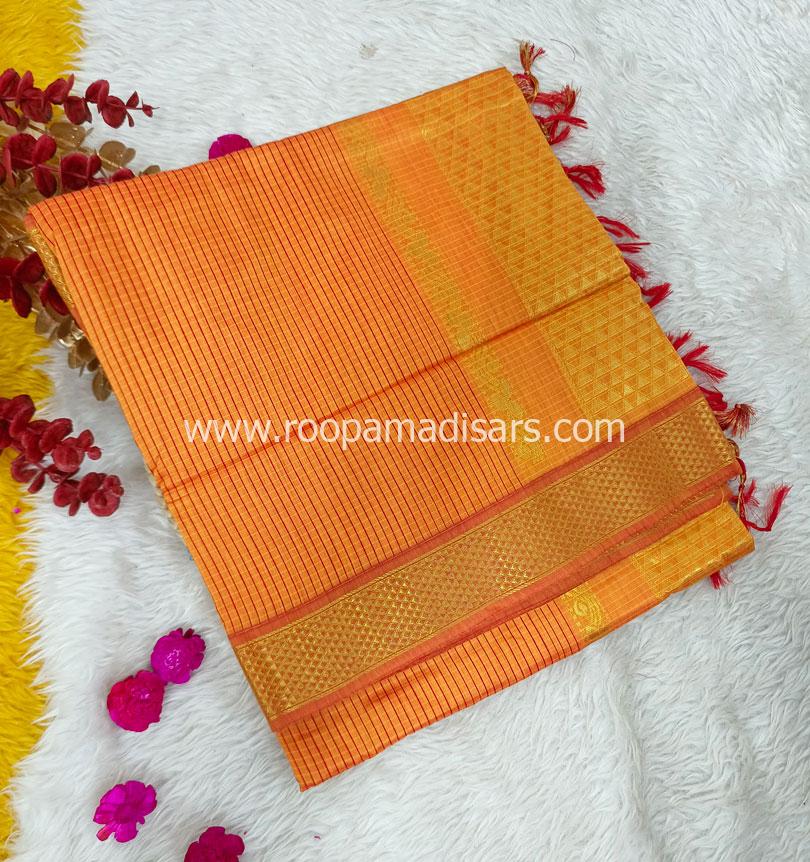 KALYANI SILK READYMADE ரெடிமேட் மடிசார் -READYMADE MADISAR WITHOUT BLOUSE PIECE
