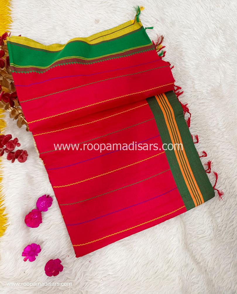 KALYANI SILK READYMADE ரெடிமேட் மடிசார் -READYMADE MADISAR WITHOUT BLOUSE PIECE - Image 2