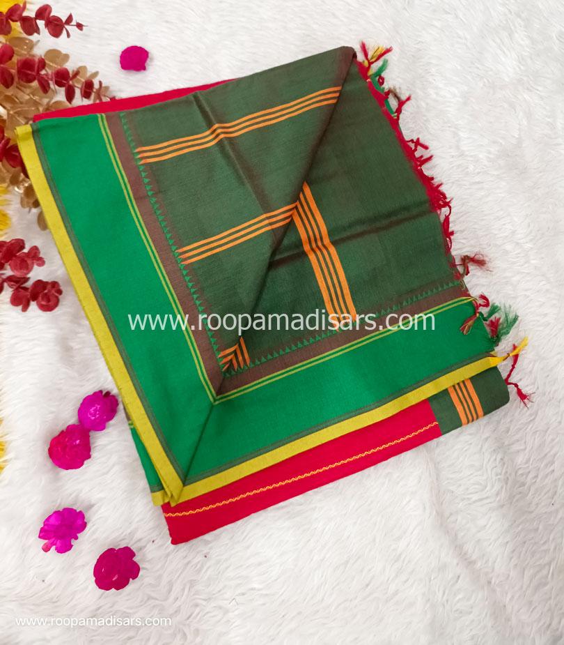 KALYANI SILK READYMADE ரெடிமேட் மடிசார் -READYMADE MADISAR WITHOUT BLOUSE PIECE - Image 3