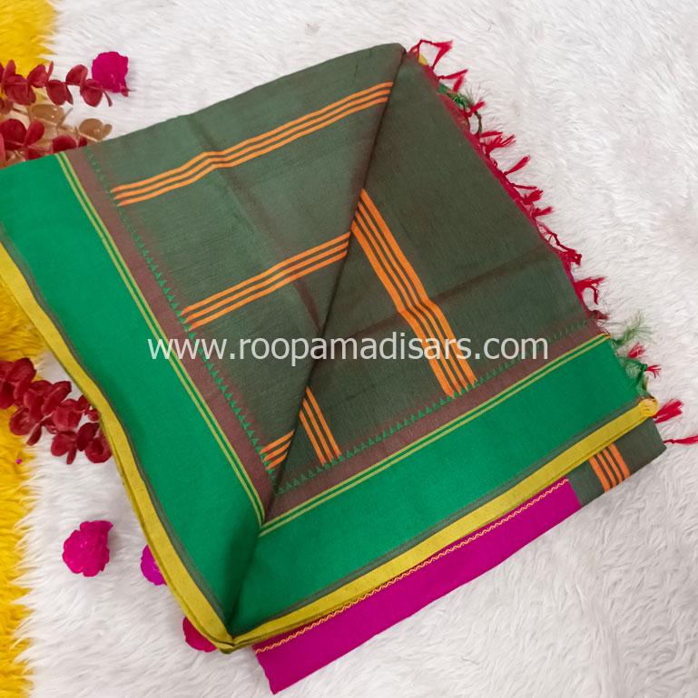 KALYANI SILK READYMADE ரெடிமேட் மடிசார் -READYMADE MADISAR WITHOUT BLOUSE PIECE - Image 3
