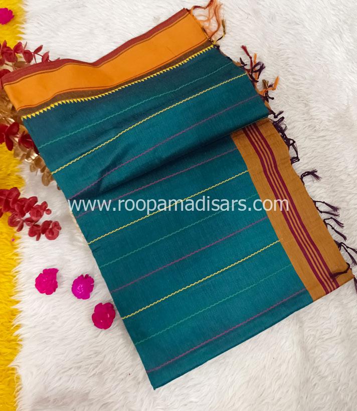 KALYANI SILK READYMADE ரெடிமேட் மடிசார் -READYMADE MADISAR WITHOUT BLOUSE PIECE - Image 2