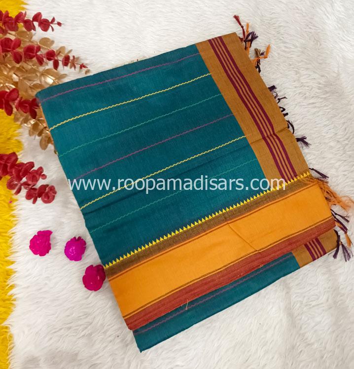KALYANI SILK READYMADE ரெடிமேட் மடிசார் -READYMADE MADISAR WITHOUT BLOUSE PIECE