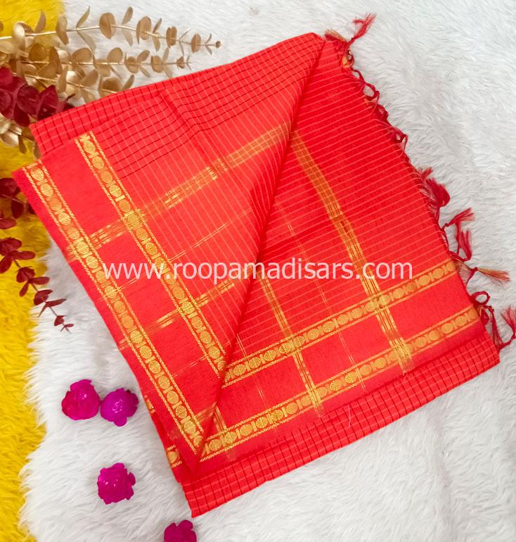KALYANI SILK READYMADE ரெடிமேட் மடிசார் -READYMADE MADISAR WITHOUT BLOUSE PIECE - Image 3