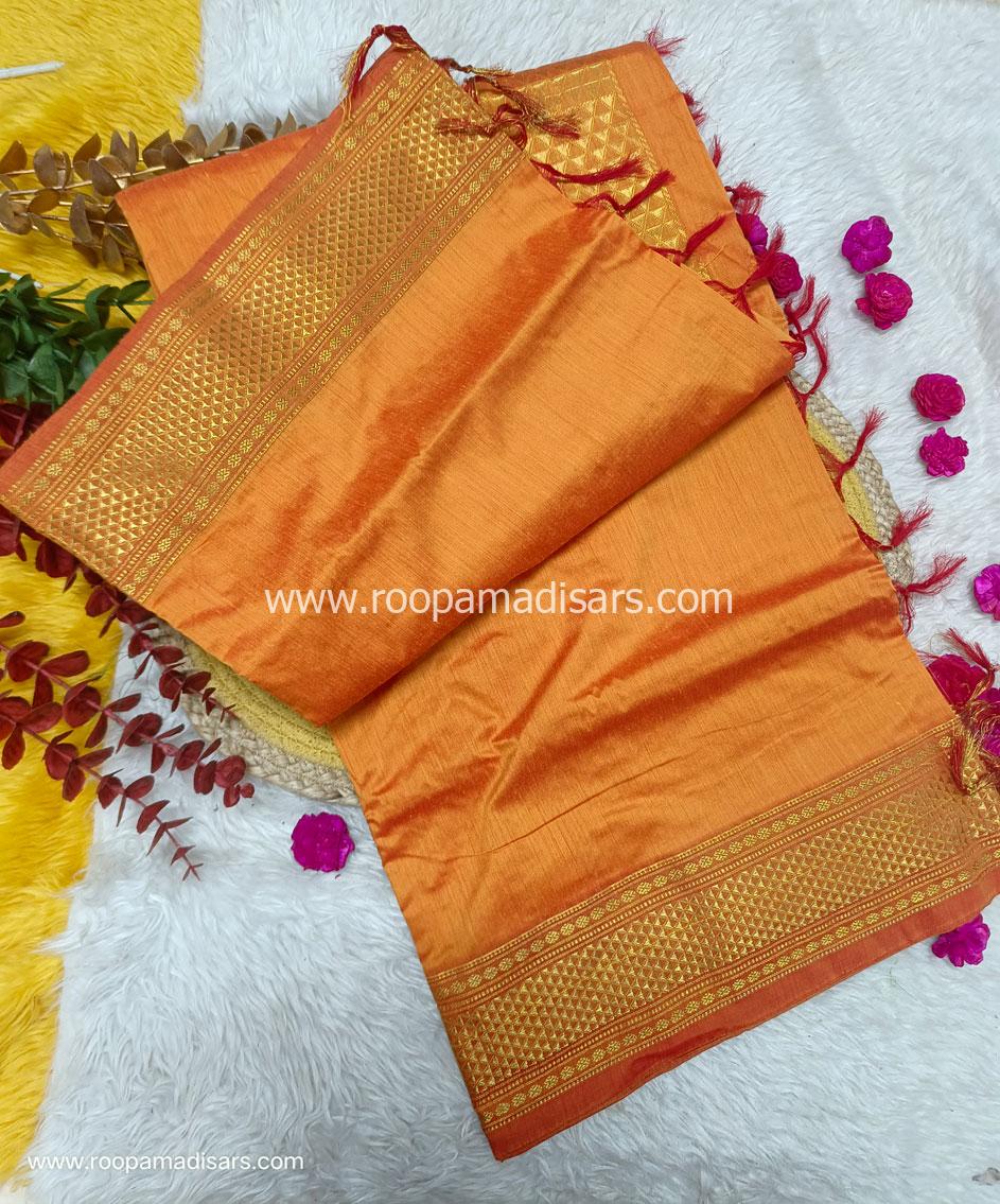 KALYANI SILK READYMADE ரெடிமேட் மடிசார் -READYMADE MADISAR WITHOUT BLOUSE PIECE