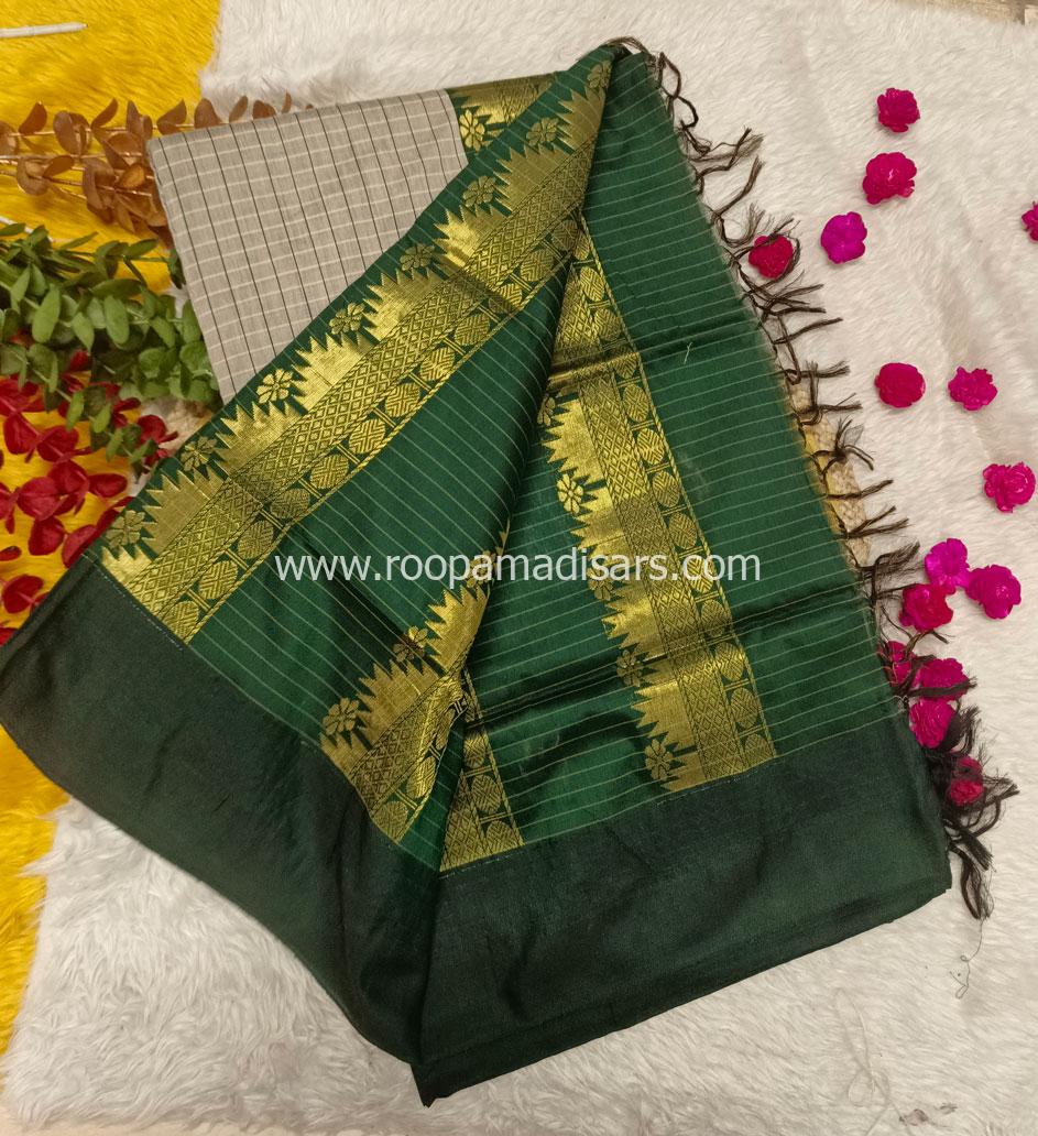 KALYANI SILK READYMADE ரெடிமேட் மடிசார் -READYMADE MADISAR WITHOUT BLOUSE PIECE - Image 2