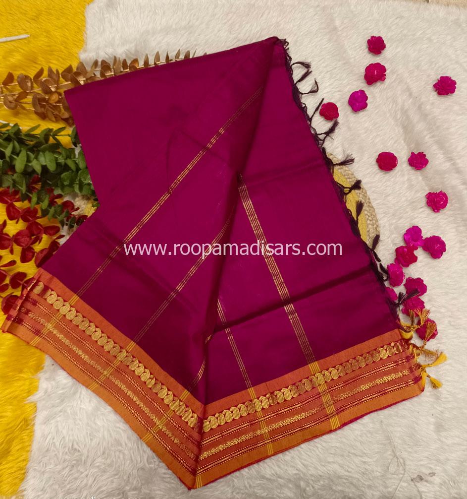 KALYANI SILK READYMADE ரெடிமேட் மடிசார் -READYMADE MADISAR WITHOUT BLOUSE PIECE - Image 2