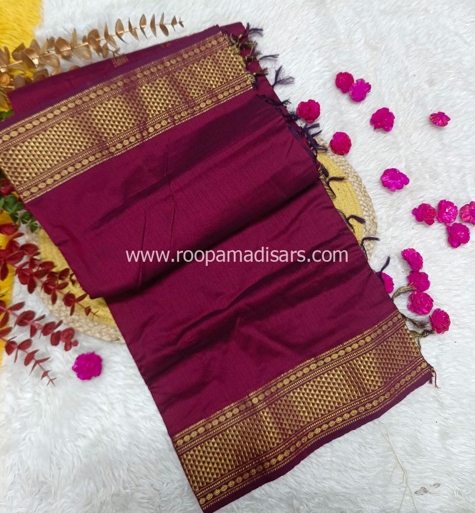 KALYANI SILK READYMADE ரெடிமேட் மடிசார் -READYMADE MADISAR WITHOUT BLOUSE PIECE - Image 2