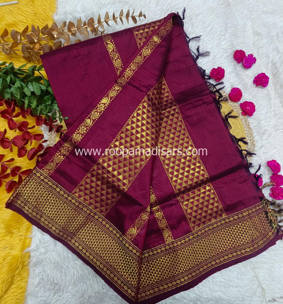 KALYANI SILK READYMADE ரெடிமேட் மடிசார் -READYMADE MADISAR WITHOUT BLOUSE PIECE - Image 3