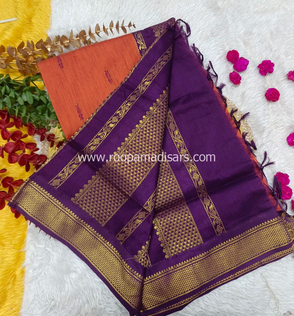 KALYANI SILK READYMADE ரெடிமேட் மடிசார் -READYMADE MADISAR WITHOUT BLOUSE PIECE - Image 2