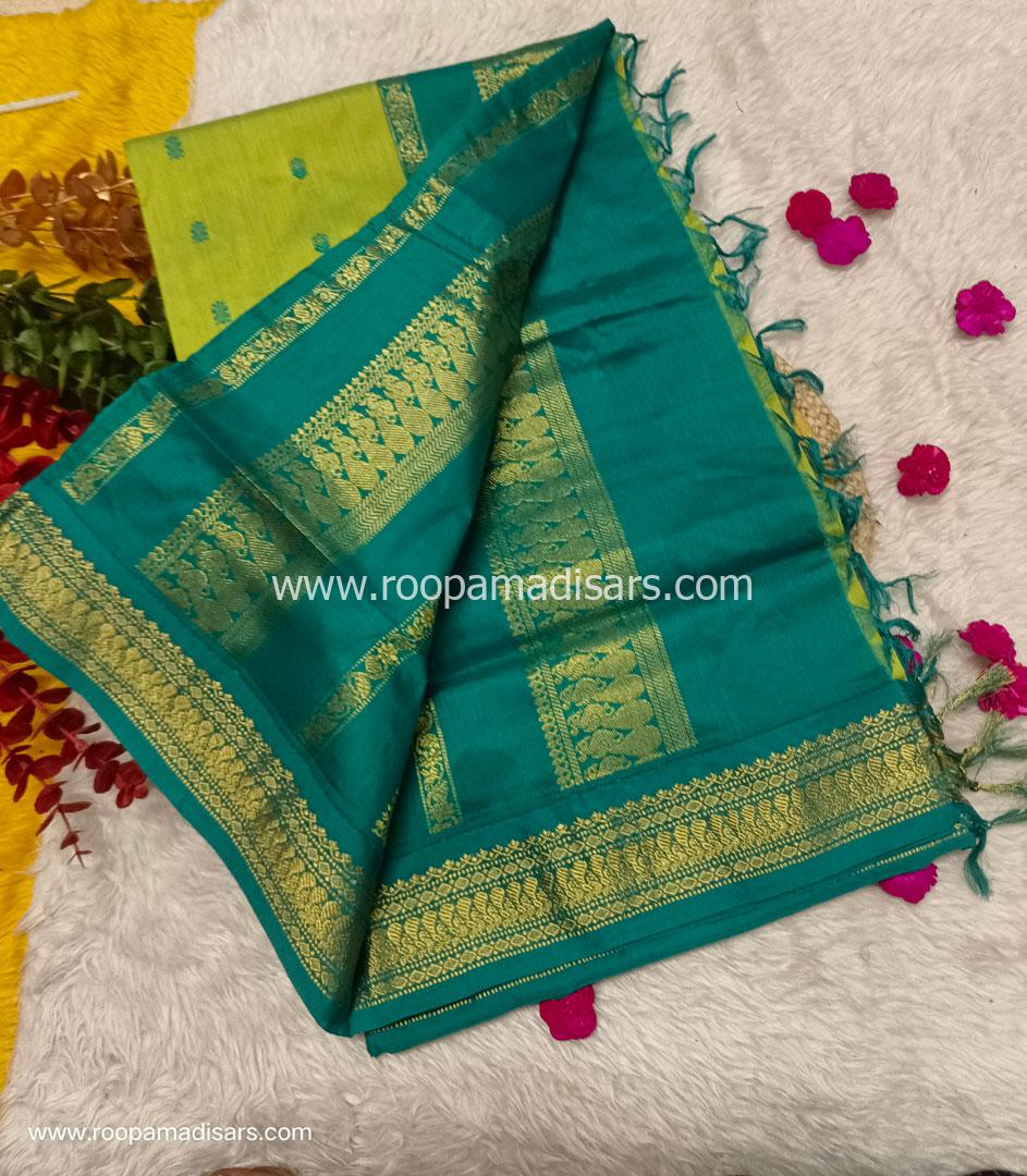 KALYANI SILK READYMADE ரெடிமேட் மடிசார் -READYMADE MADISAR WITHOUT BLOUSE PIECE - Image 3