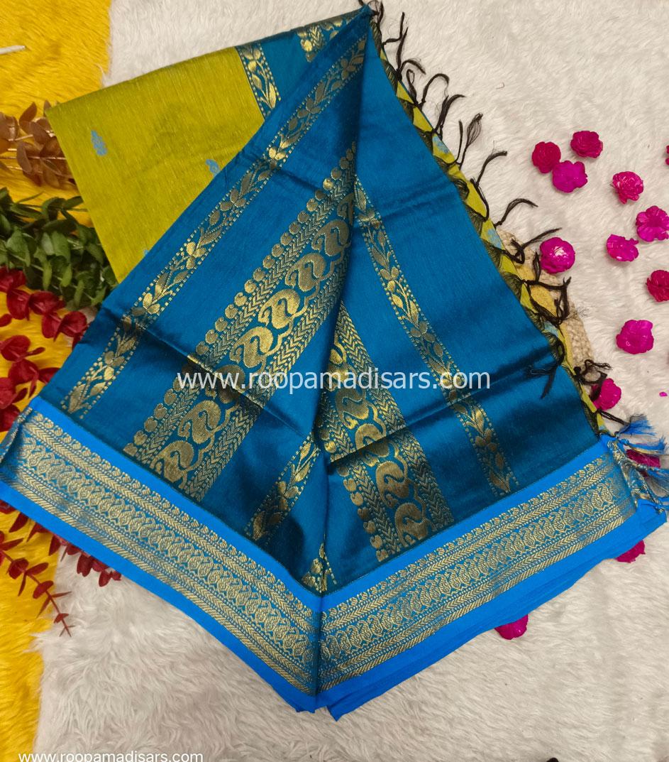KALYANI SILK READYMADE ரெடிமேட் மடிசார் -READYMADE MADISAR WITHOUT BLOUSE PIECE - Image 2