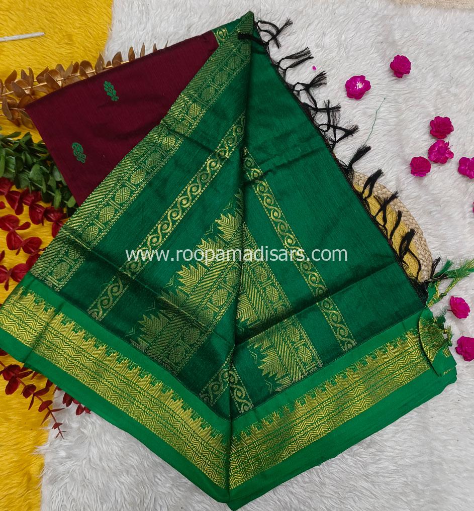 KALYANI SILK READYMADE ரெடிமேட் மடிசார் -READYMADE MADISAR WITHOUT BLOUSE PIECE - Image 2