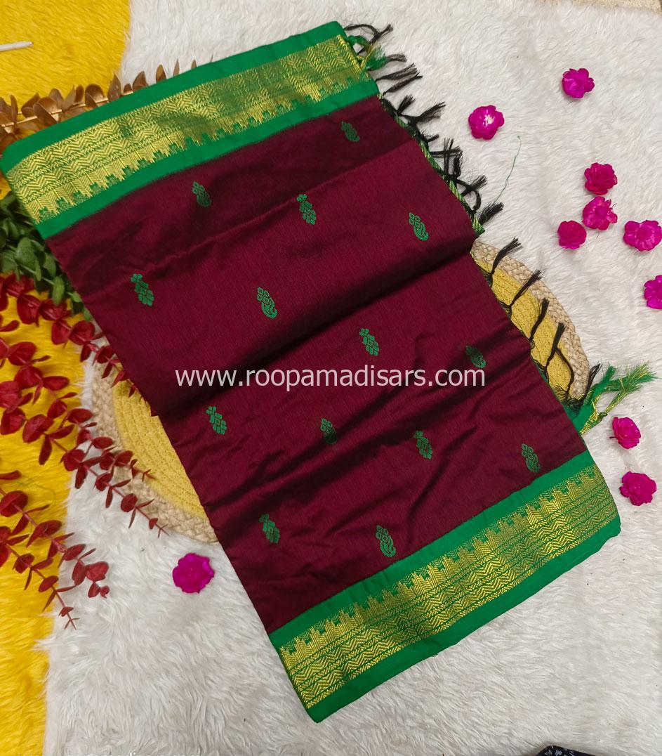 KALYANI SILK READYMADE ரெடிமேட் மடிசார் -READYMADE MADISAR WITHOUT BLOUSE PIECE - Image 3