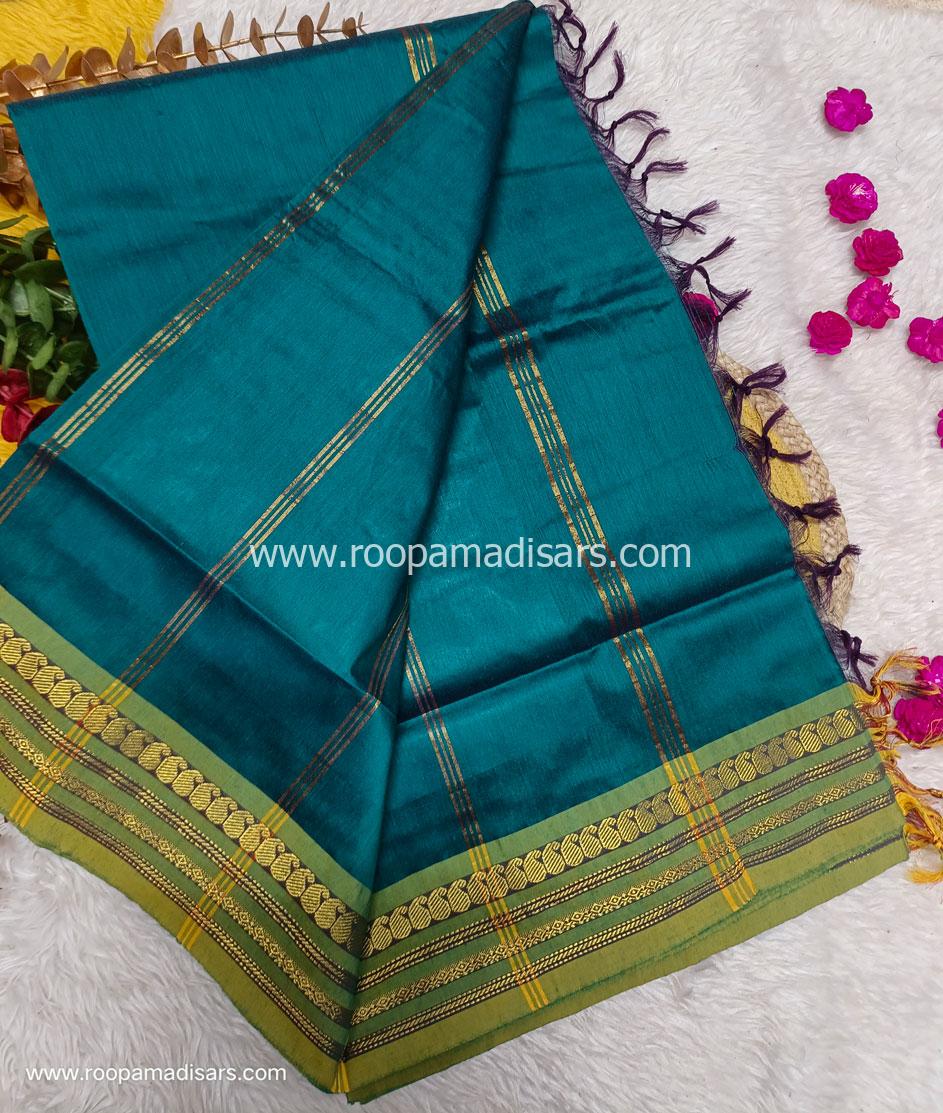KALYANI SILK READYMADE ரெடிமேட் மடிசார் -READYMADE MADISAR WITHOUT BLOUSE PIECE - Image 2