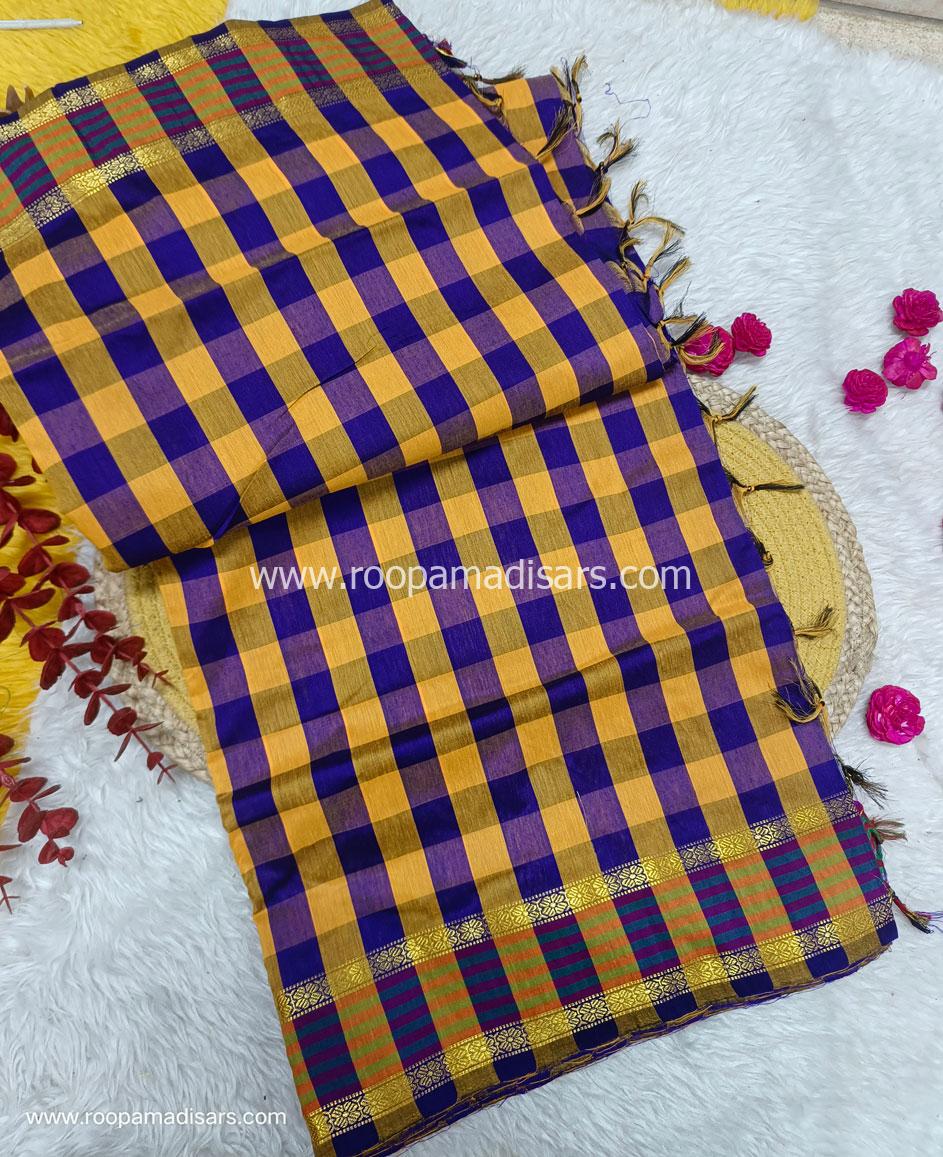 KALYANI SILK READYMADE ரெடிமேட் மடிசார் -READYMADE MADISAR WITHOUT BLOUSE PIECE - Image 3