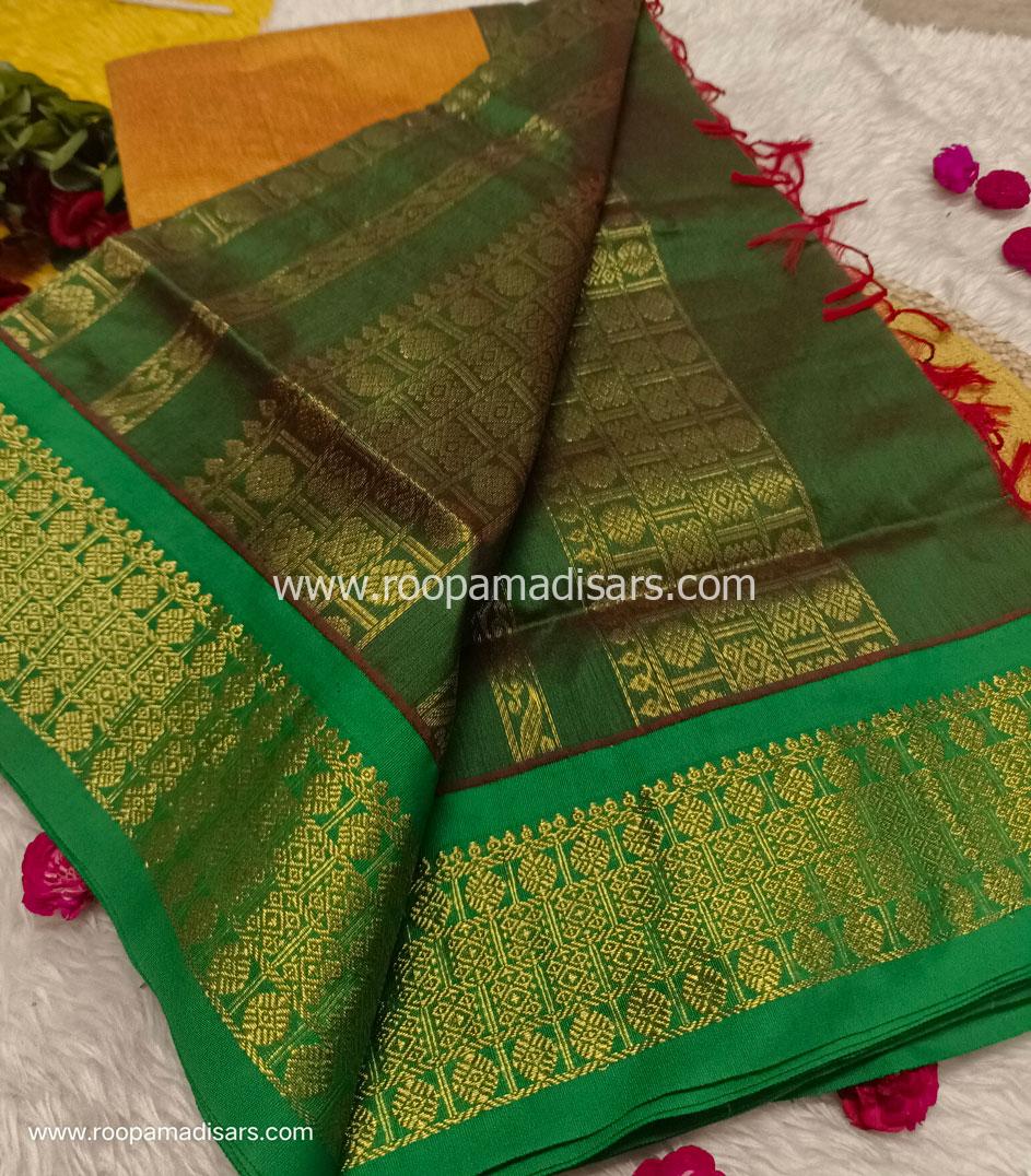 KALYANI SILK READYMADE ரெடிமேட் மடிசார் -READYMADE MADISAR WITHOUT BLOUSE PIECE - Image 2