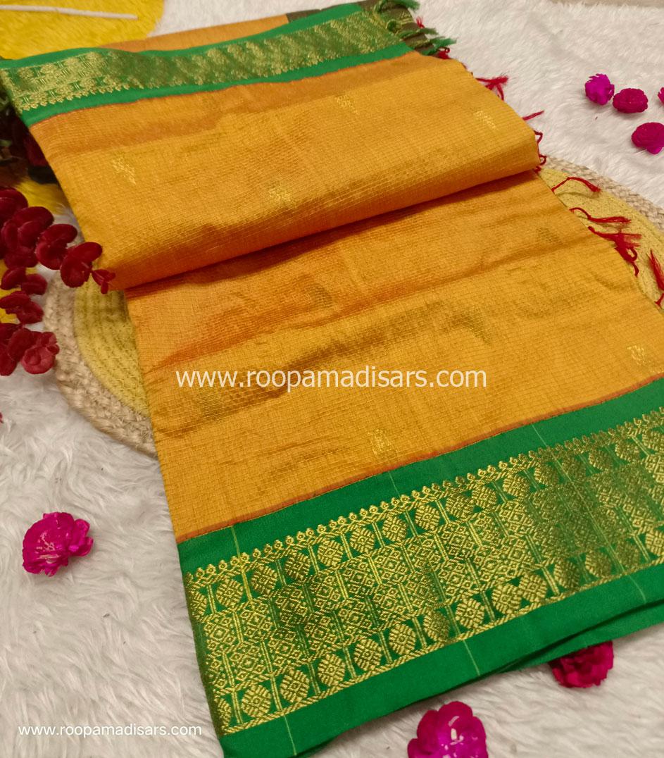 KALYANI SILK READYMADE ரெடிமேட் மடிசார் -READYMADE MADISAR WITHOUT BLOUSE PIECE - Image 3