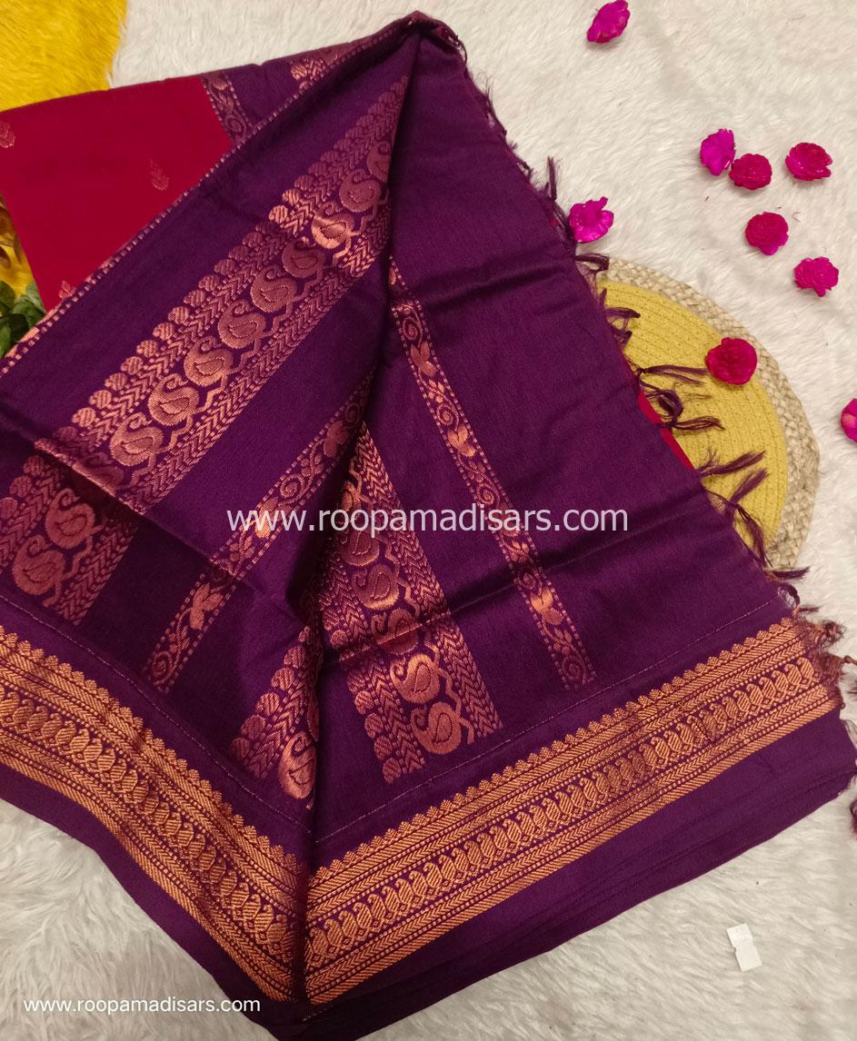 KALYANI SILK READYMADE ரெடிமேட் மடிசார் -READYMADE MADISAR WITHOUT BLOUSE PIECE - Image 2