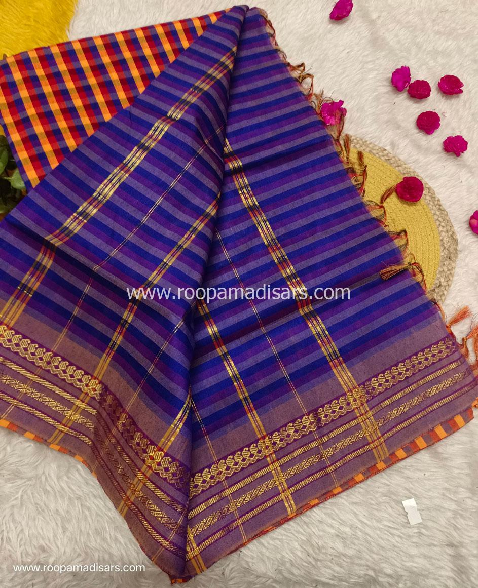 KALYANI SILK READYMADE ரெடிமேட் மடிசார் -READYMADE MADISAR WITHOUT BLOUSE PIECE - Image 2