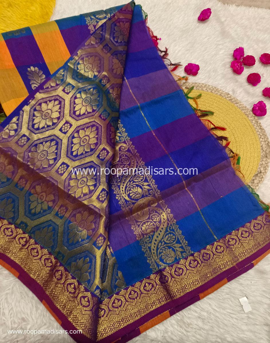 KALYANI SILK READYMADE ரெடிமேட் மடிசார் -READYMADE MADISAR WITHOUT BLOUSE PIECE - Image 2