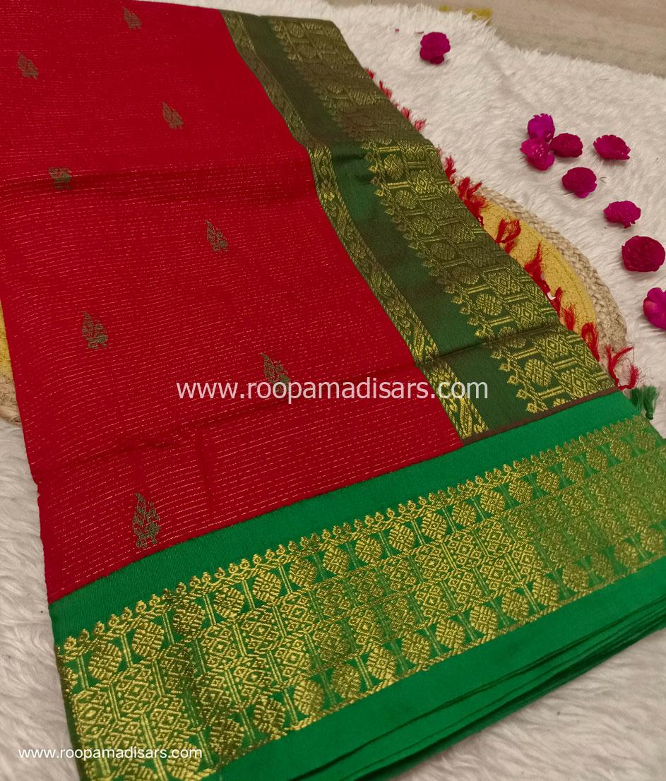KALYANI SILK READYMADE ரெடிமேட் மடிசார் -READYMADE MADISAR WITHOUT BLOUSE PIECE - Image 2