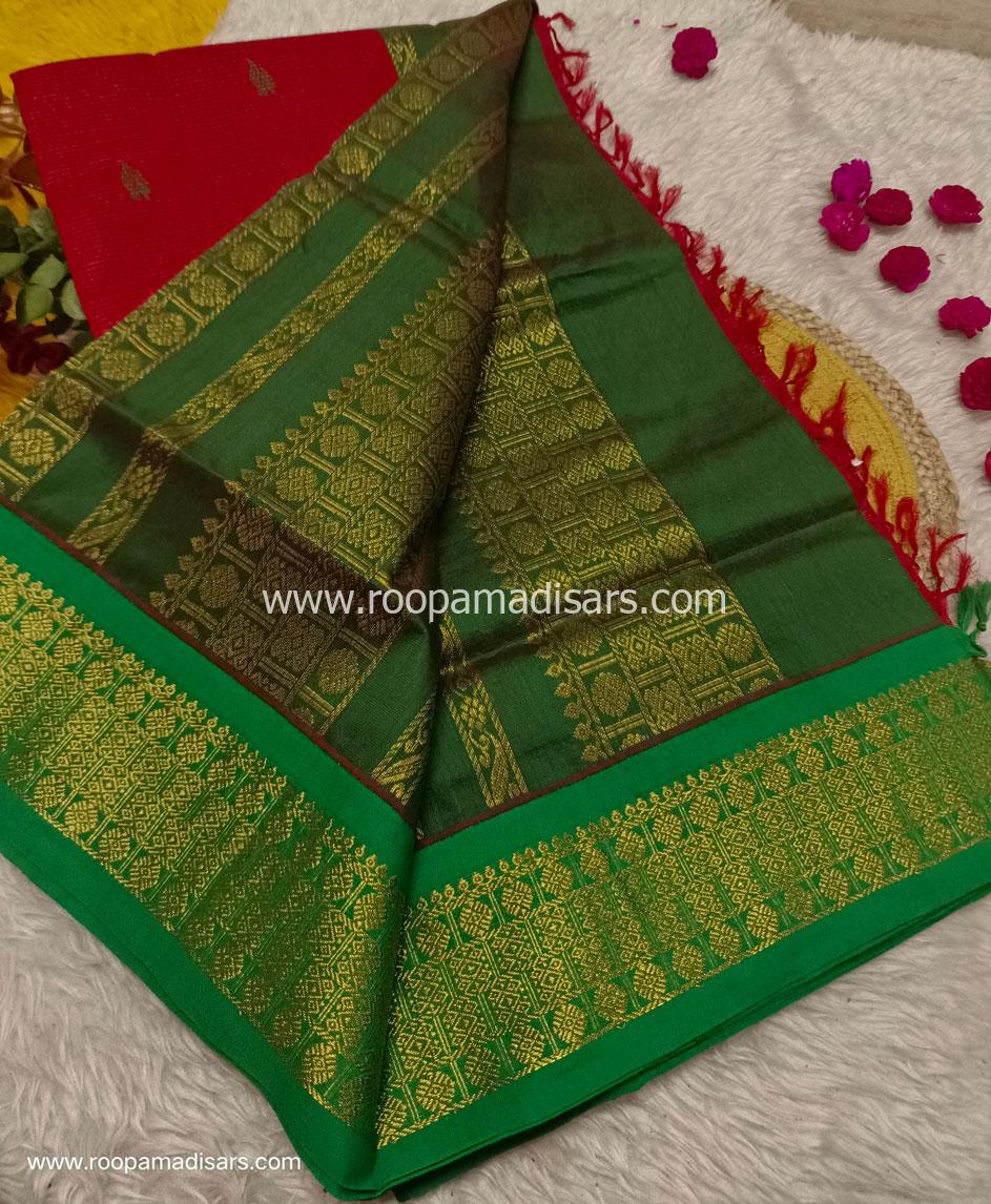 KALYANI SILK READYMADE ரெடிமேட் மடிசார் -READYMADE MADISAR WITHOUT BLOUSE PIECE - Image 3