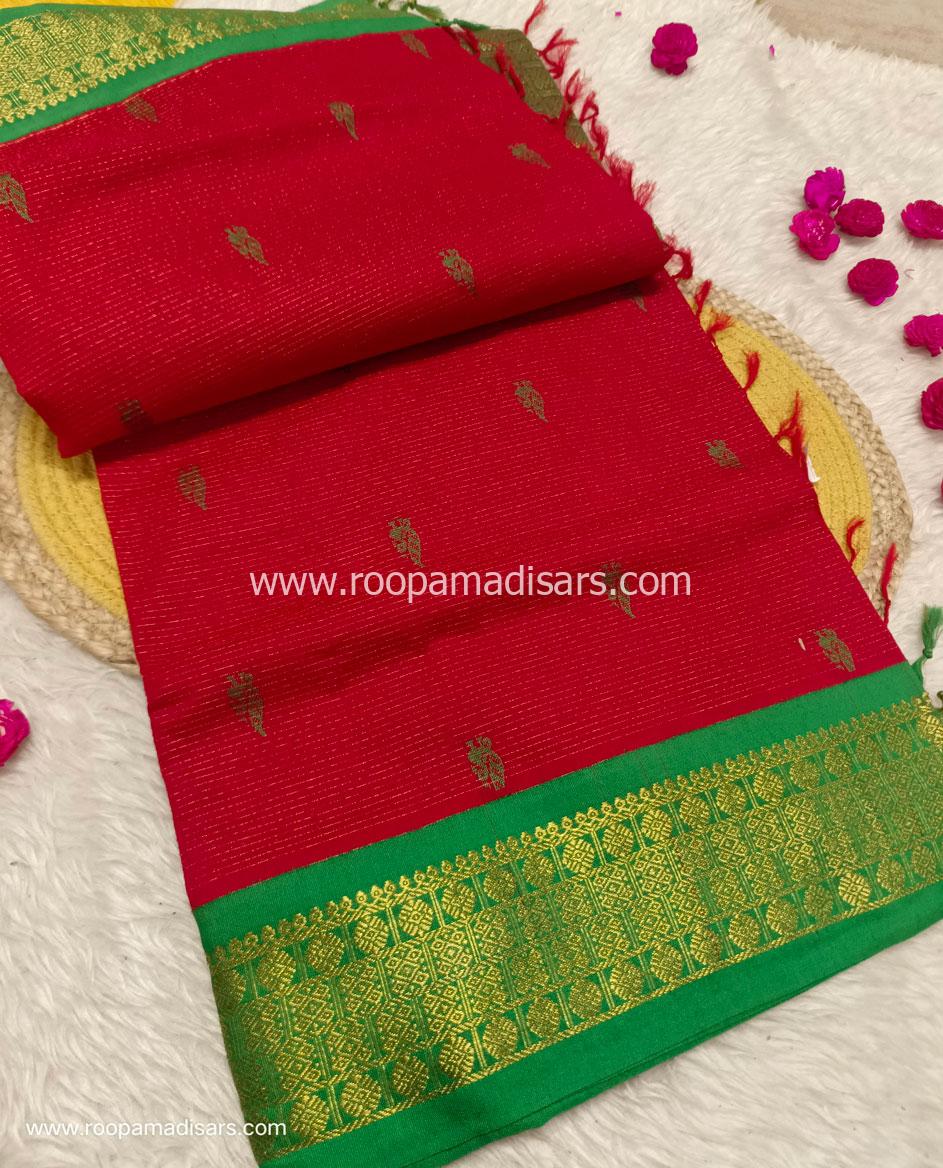 KALYANI SILK READYMADE ரெடிமேட் மடிசார் -READYMADE MADISAR WITHOUT BLOUSE PIECE - Image 4
