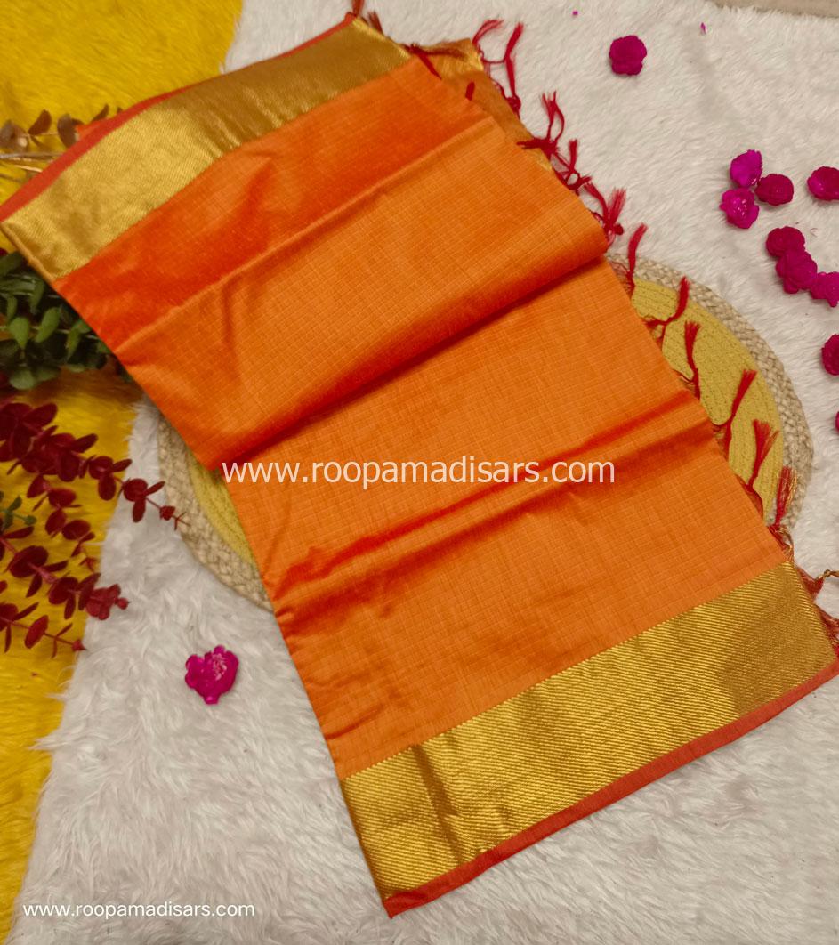 KALYANI SILK READYMADE ரெடிமேட் மடிசார் -READYMADE MADISAR WITHOUT BLOUSE PIECE - Image 3